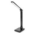 PLATINET stolní lampa LED REMUS 5W, USB nabíječka, dotykový panel, černá