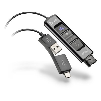 Poly DA85-M USB to QD BLK Adptr TAA