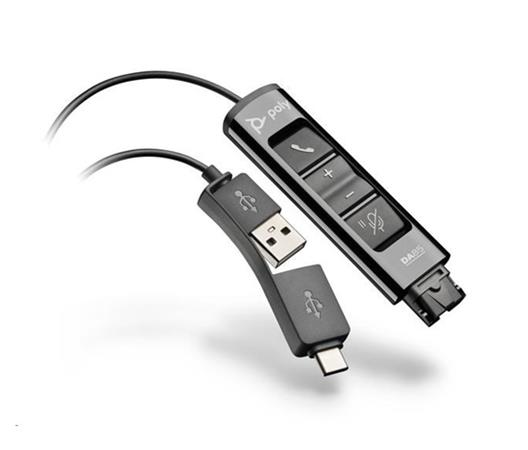 Poly DA85 USB to QD BLK Adptr TAA