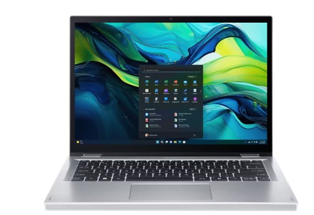 Poškozená krabice Acer Aspire Go Spin 14 (AGSP14-31PT-33QY) Intel N355/16GB/512GB SSD/14"/Win11 Home/stříbrná