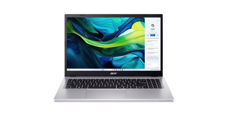 Poskozena krabice Aspire Go 15 (AG15-41P-R1J5) Ryzen 5 7535HS/16G/15,6" FHD/W11 Home stříbrná