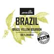 Pražená zrnková káva - Brazílie Yellow Bourbon (1000g)