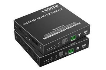 PremiumCord 4K@60Hz HDMI profesionální nekompresovaný extender na 80m přes 10G LAN, over IP