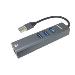 PremiumCord adaptér USB3.0 -> LAN RJ45 ETHERNET 10/100/1000 MBIT + 3x USB3.0 port