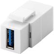 PremiumCord Keystone Modul 2x USB3.0 female, šířka 18,3 mm