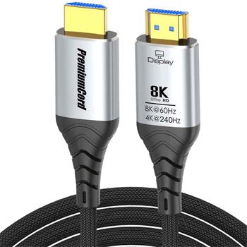 PremiumCord Ultra High Speed HDMI 2.1 optický fiber kabel 8K@60Hz,zlacené 30m
