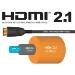 PremiumCord Ultra High Speed HDMI 2.1 optický kabel 8K@60Hz 4K@120Hz 20m zlacený