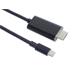 PremiumCord USB-C na HDMI kabel 2m rozlišení 4K*2K@60Hz FULL HD 1080p
