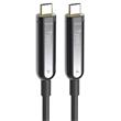 PremiumCord USB-C optický fiber video AOC kabel rozlišení 4K@60Hz 1080p délka:20m