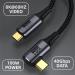 PremiumCord USB4™ Gen 3x2 40Gbps 8K@60Hz 240W Thunderbolt 3 kabel 0,3m