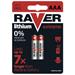 RAVER AAA Extreme lithiová - 2 ks