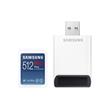 Samsung/micro SDXC/512GB/180MBps/USB 3.0/USB-A/Class 10/+ Adaptér/Modrá