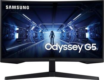 SAMSUNG MT LED LCD Gaming Monitor 32" Odyssey LS32CG552EUXEN -prohnutý, VA,1ms,165Hz,2560x1440,HDMI,Display Port