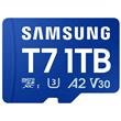 Samsung T7/Micro SDXC/1TB/UHS-I U3 / Class 10/Modrá + Adaptér