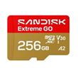 SanDisk Extreme GO MicroSD UHS-I 256GB 240MB/s(R) / 160MB/s(W)