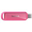 SanDisk Phone Drive Flash Disk 256GB USB-C, růžový