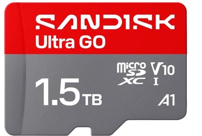 SanDisk Ultra GO microSDHC UHS-I Card 1.5TB MicroSD 190MB/s Read Full HD video