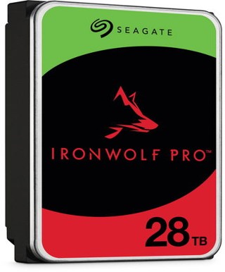Seagate IronWolf Pro 28TB, 3.5", SATA III, 275 MB/s, cache 512 MB, 7200 ot/min