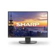 Sharp 24" EA242W Black - 1920x1200, IPS, W-LED, DP, HDMI, DP-OUT, LAN, USB-C, 150 mm height adjustable