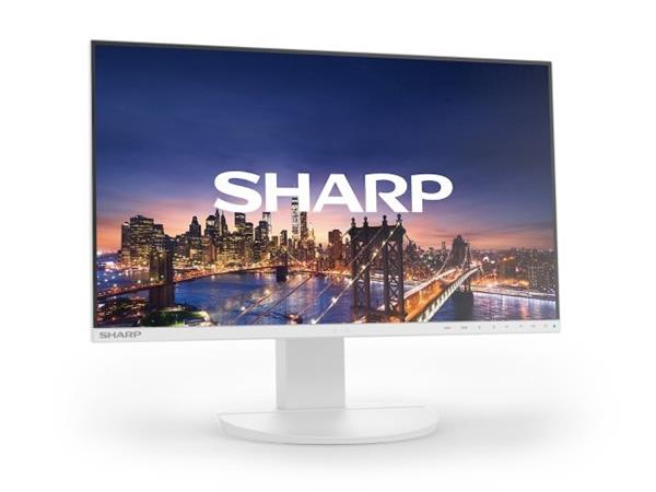 Sharp 27" EA271F IPS/1920x1080/6ms/250cd/D-sub/DVI/DP/HDMI/USB/Repro/height/bílý