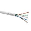 Solarix Instalační kabel CAT6 UTP PVC Eca 500m/cívka