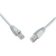 Solarix Patch kabel CAT6 SFTP PVC 2m šedý snag-proof C6-315GY-2MB