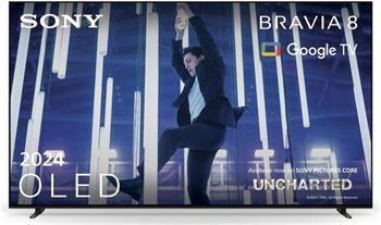 SONY BRAVIA 8 K-77XR80 Smart TV 77" OLED/4K UHD/120Hz/4xHDMI/2xUSB/LAN/Google TV/HDR10/Dolby Vision/HLG