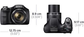 SONY DSC-H300B 20,1 MP, 35x zoom, 3 " LCD - BLACK