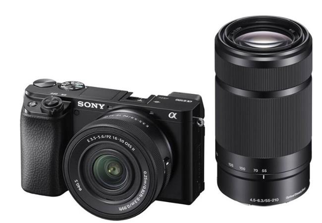 SONY ILCE-6100AK APS-C + 16-50 mm OSS II + 55-210 mm OSS