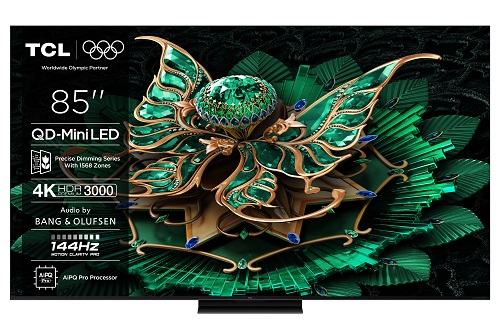 TCL 85C7K SMART TV 85" QLED/4K UHD/Mini LED/144Hz/4xHDMI/USB/LAN/GoogleTV POŠKOZENÁ KRABICE