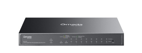 TP-Link ES210GP Omada 10portový gigabitový easy managed switch s 8 porty PoE+