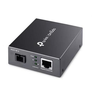 TP-Link FC311B-2 Omada Gigabit WDM Media Converter, SIngle mode WDM TX 1310 nm, RX 1550 nm