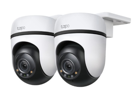 TP-Link Tapo C510W(2-pack) venkovní bezpečnostní Wi-Fi kamera s horizontální/vertikální rotací