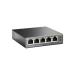 TP-Link TL-SG1005P - PoE Switch 5xTP 10/100/1000Mbps(4x PoE), kovový