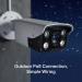 TP-Link VIGI C340(6mm) VIGI 4MPx venkovní bullet síťová kamera s plnobarevným nočním viděním