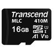 Transcend 16GB microSDHC410M UHS-I U1 (Class 10) A1 V10 MLC průmyslová paměťová karta (bez adaptéru)