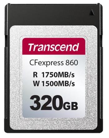 Transcend 512GB CFexpress 820 NVMe PCIe Gen3 x2 (T