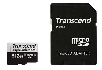 Transcend 512GB microSDXC 350V UHS-I U1 (Class 10)