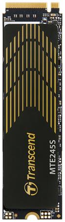 Transcend MTE245S 4TB, M.2 2280, PCIe Gen4x4, NVMe, 3D TLC, DRAM-less 5300MB/s R, 4000MB/s W