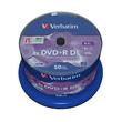 VERBATIM DVD+R DL AZO 8,5GB, 8x, spindle 50 ks