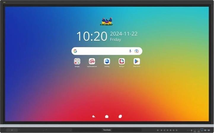 Viewsonic IFP5551 55" 4K 3840x2160/TFT/450cd/6,5ms/5xHDMI/VGA/DP/RS232/OPS/5xUSB/3xUSB-C/2xRJ45/Repso/VESA/Android 14