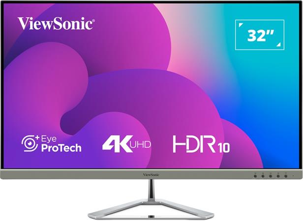 Viewsonic VX3276-4K-MHD-2 32" VA 4K/3840x2160@60Hz/4ms/350cd/2xHDMI/DP/Repro/VESA