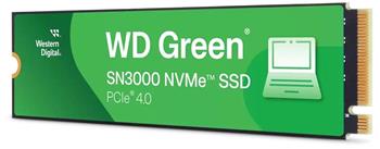 WD GREEN SSD 500GB SN3000, PCIe Gen4x4, M.2 2280, (R:5000/W:4100 MB/s)