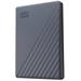 WD My Passport Portable 4TB Ext. USB3.2/USB-C Silicon Grey