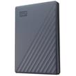WD My Passport Portable 4TB Ext. USB3.2/USB-C Silicon Grey