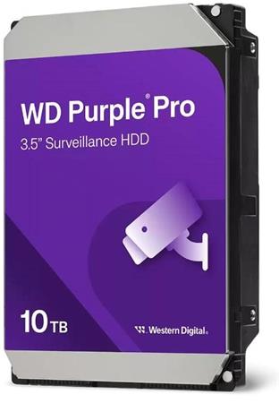 WD PURPLE PRO WD102PURP 10TB, SATA III 3.5", 512MB 7200RPM, 272MB/s, CMR