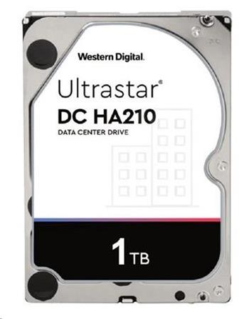 WD Ultrastar® HDD 1TB (HUS722T1TALA604) DC HA210 3.5in 26.1MM 128MB 7200RPM SATA 512N SE (GOLD WD1005FBYZ)