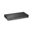 Zyxel GS1920-48v2, 50 Port Smart Managed Switch 44x Gigabit Copper and 4x Gigabit dual pers., hybrid mode, standalone or